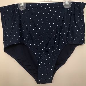 High-waisted swimsuit bottoms!